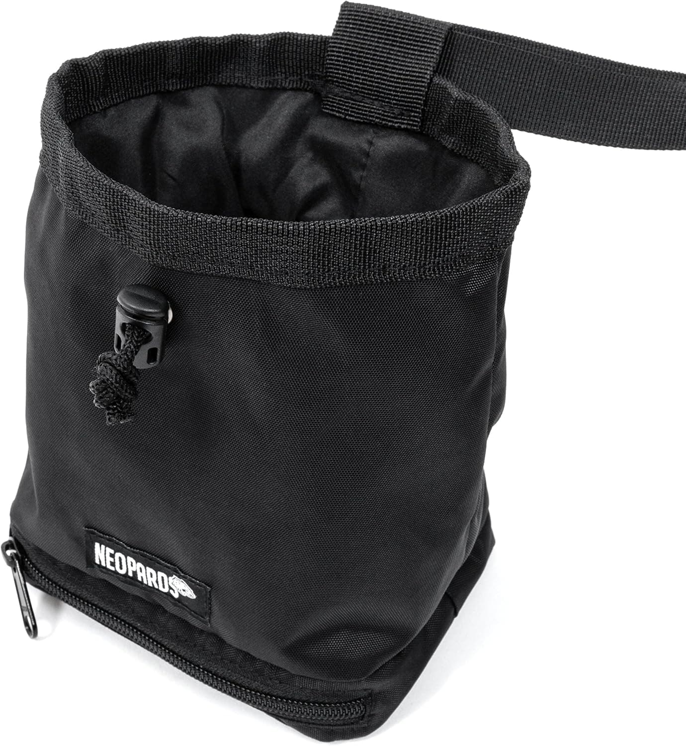 Neopards Drawstring Chalk Bag with Waist Belt and Zippered Bottom Pocket
