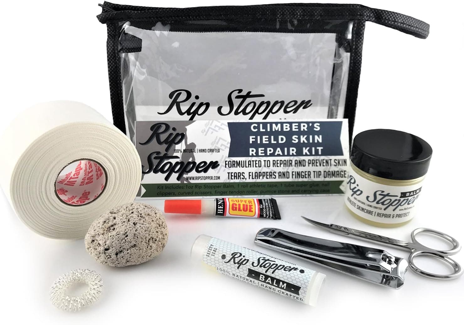 Rip Stopper Climbing Skin Repair Kit - Premium Skin Maintenance Climber Salve