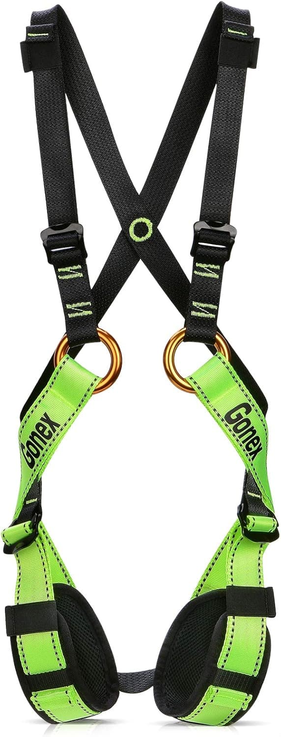 Gonex Kids' Climbing Harness, Adjustable Children Harness for Mountaineering and Rock Climbing