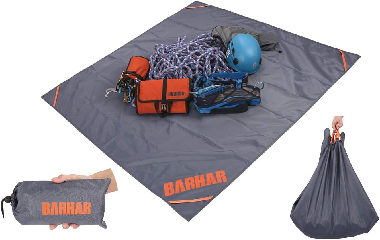 BARHAR Cord Trapper Rope Tarp - Rock Climbing Quick Deploy Bag - Waterproof Rope Bag and Carry Straps