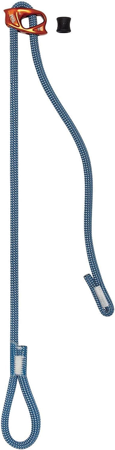 Petzl Connect Adjust Lanyard Blue, Adjustable Single Lanyard for Climbing