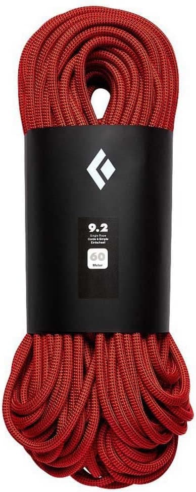 Black Diamond Equipment 9.2 Climbing Rope - Orange - 60M
