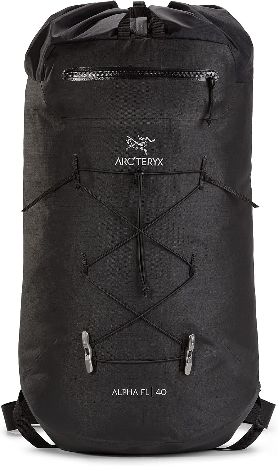 Arc'teryx Alpha FL 40 Backpack Men's - Fast and Light 40L Alpine Climbing Pack - Black, Regular