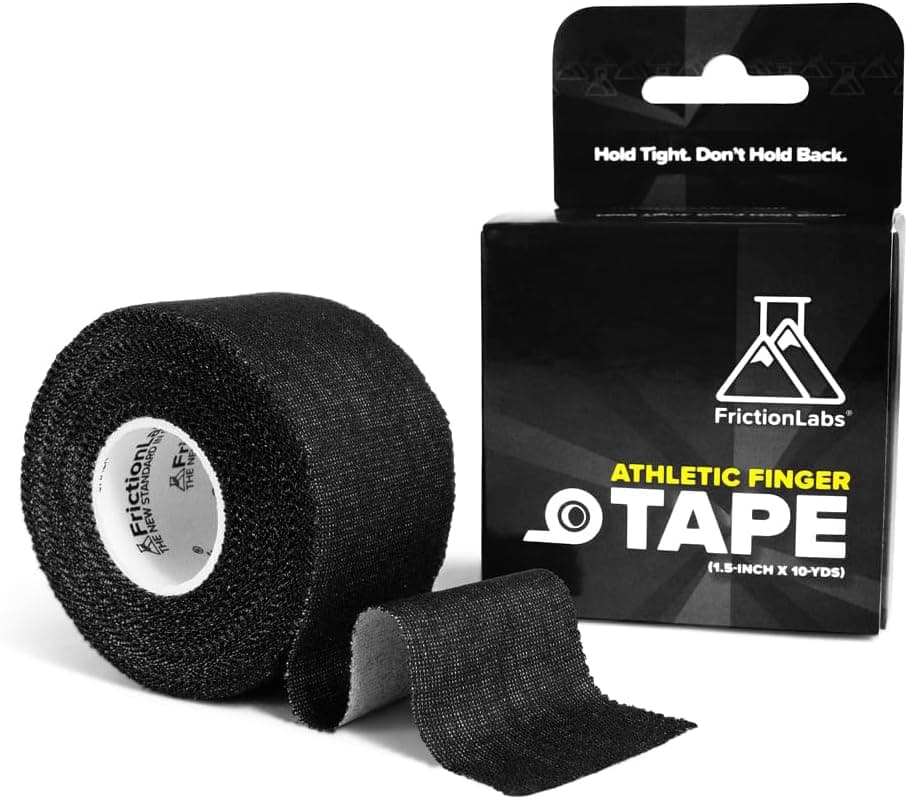 Friction Labs Athletic Finger Tape - 1.5 Inch Zinc Oxide Rock Climbing Tape