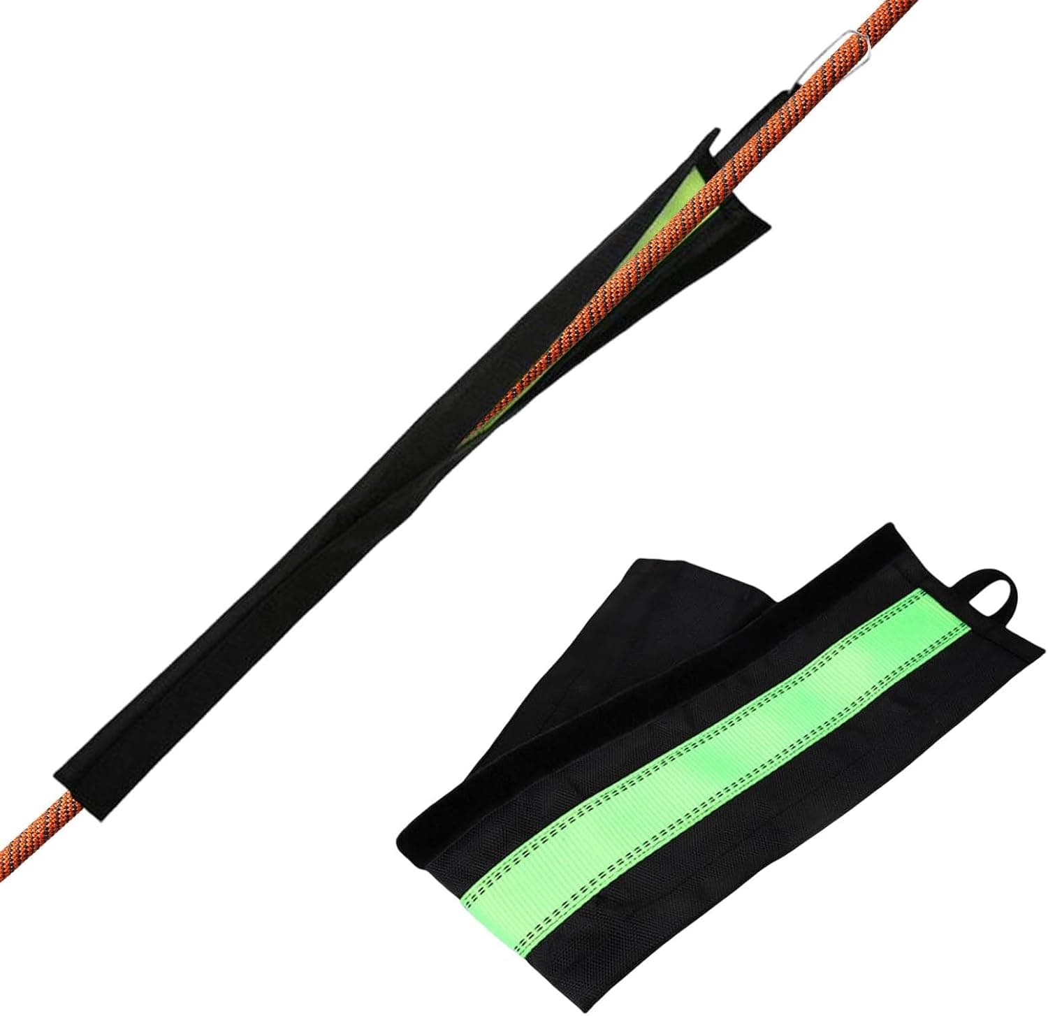 LODMOD Rope Protector Cover for Rock Climbing, Arborist Rope Sleeve Guard 24 in