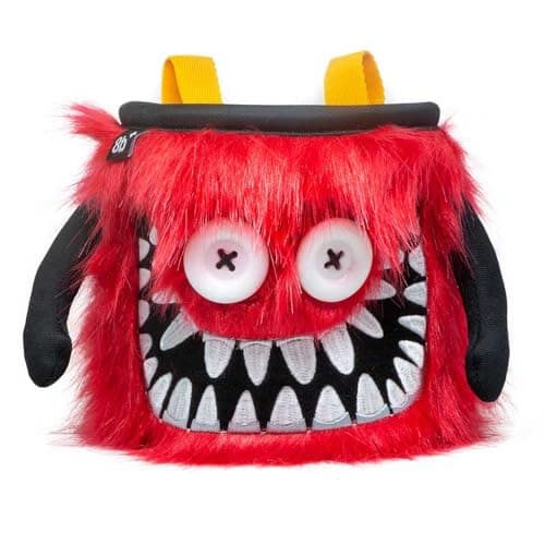 8BPLUS Chalk Bag for Climbing, Bouldering, Belt and Giftbox Included - Wide Opening - Brush Holders, for Left & Right Handers (Ozzy)
