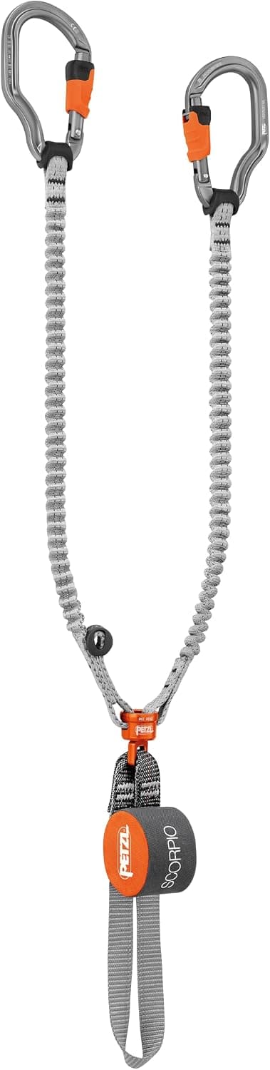 PETZL Scorpio Vertigo SW Lanyard - Lightweight, Compact Via Ferrata Set