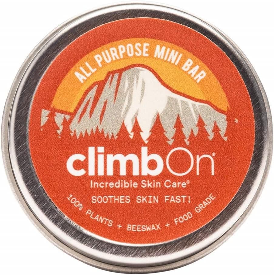 climbOn The Original, All Purpose Mini Lotion Bar - Aromatherapy Balm for Dry Cracked Skin, 0.5 oz Tin