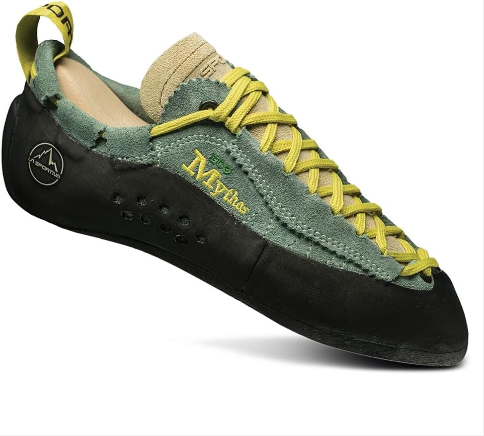 La Sportiva Womens Mythos Eco Rock Climbing Shoe - Full Lace-Up for Comfort and Versatility