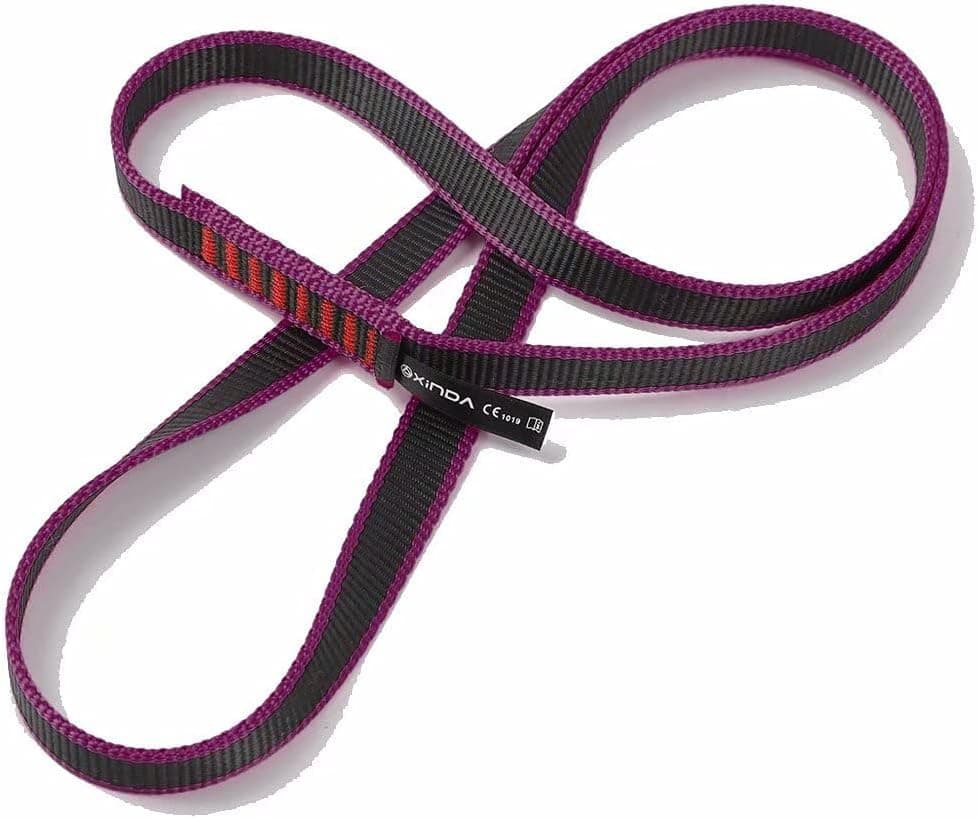 XINDA 16mm Nylon Sling Climbing Runner 22kN CE UIAA Certified Sewn Runner