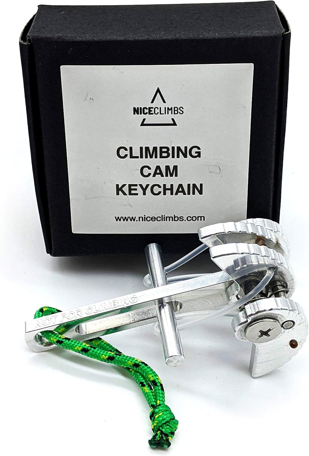 NiceClimbs Rock Climbing Cam Keychain, Self-Assembly Kit