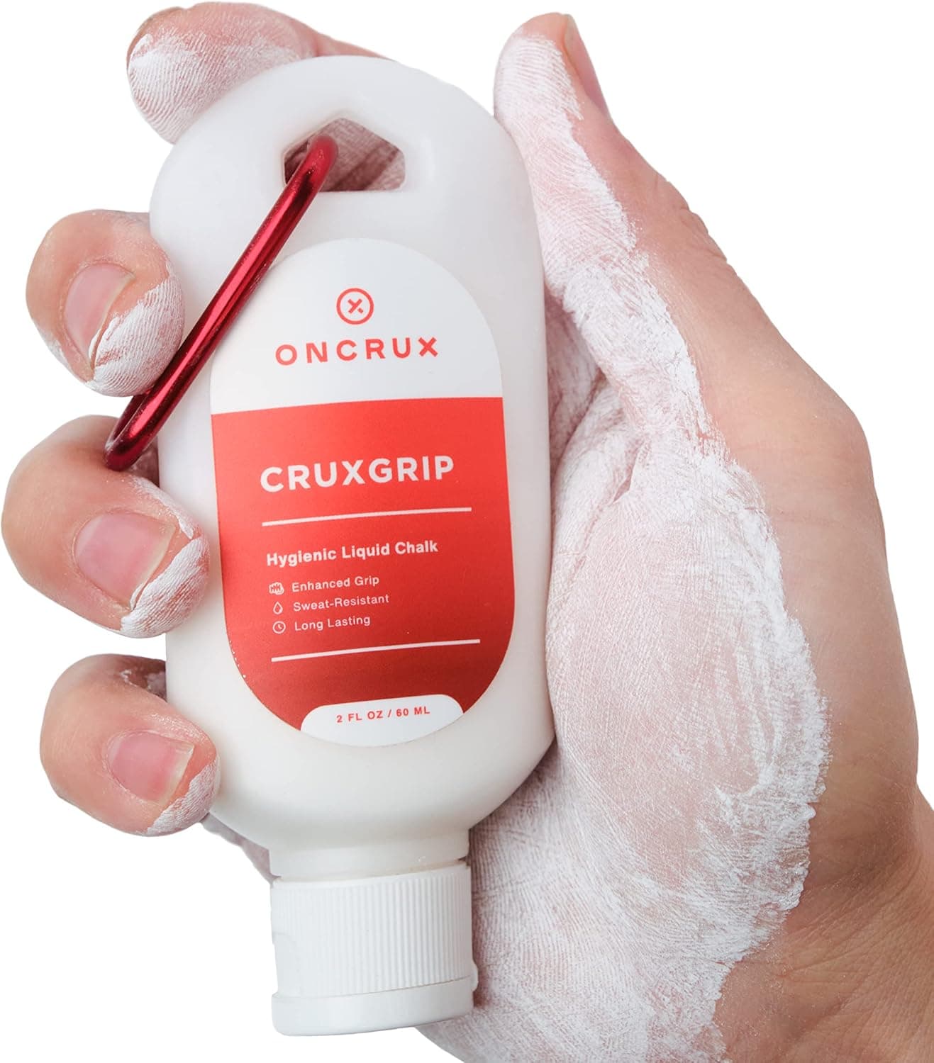 ONCRUX Liquid Gym Chalk - Long Lasting Liquid Grip Chalk for Climbing 2 fl oz