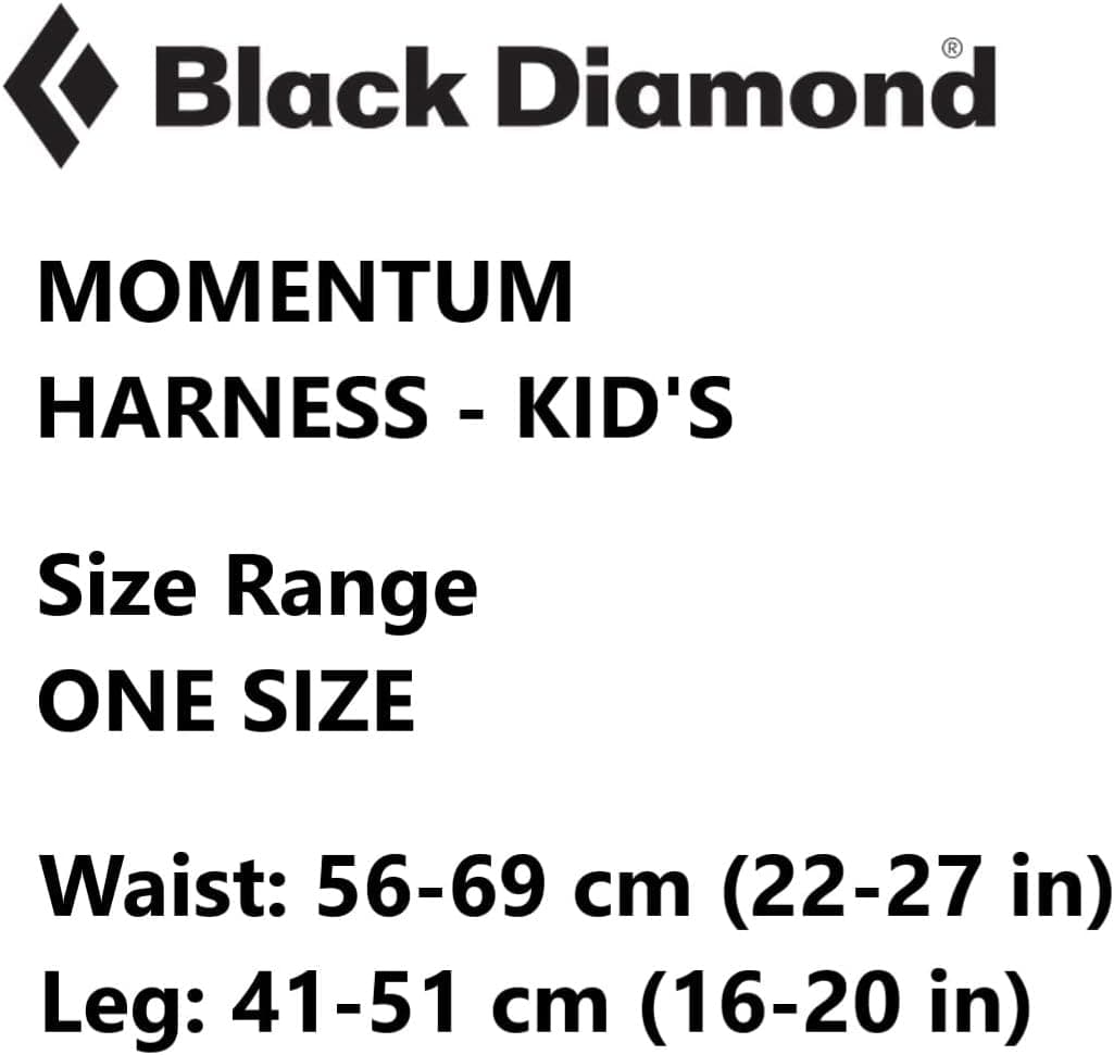Black Diamond Kids Momentum Climbing Harness