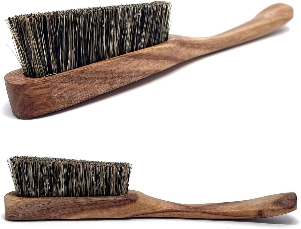 Climbing Brush Bouldering Brush with Thick Boar Hair, Wooden Handle