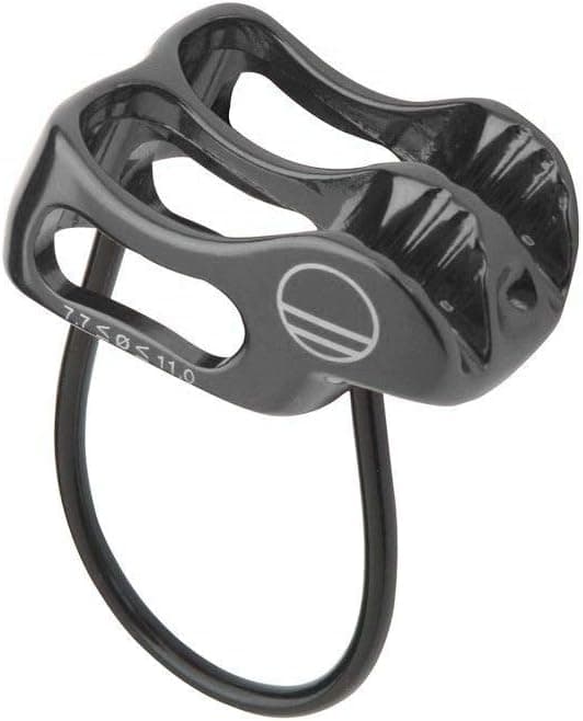 Wild Country Pro Lite Rock Climbing Belay Device - Gunmetal