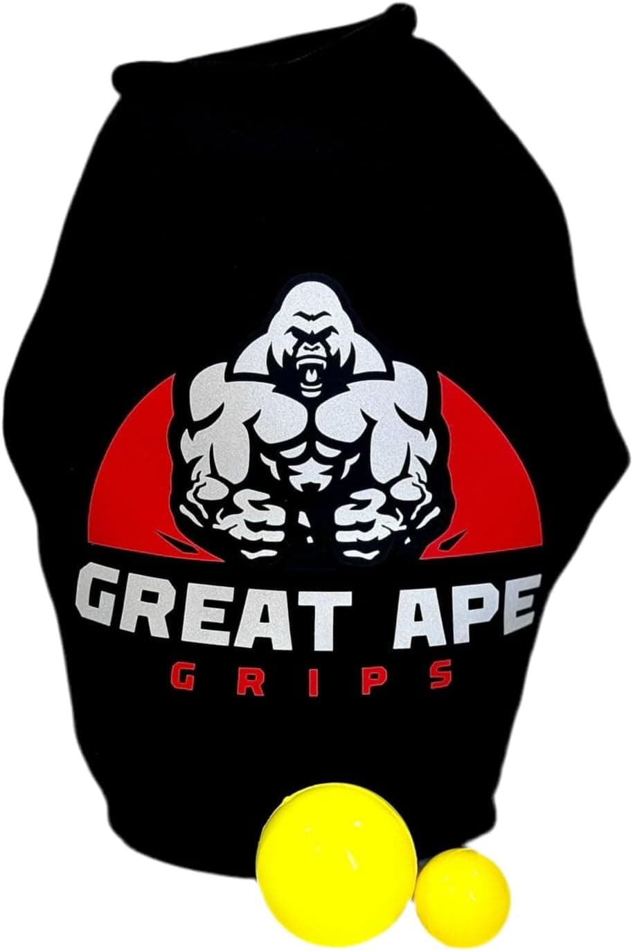 Great Ape Grips Black - Grip Strength Trainer, Hand and Forearm Strengthener