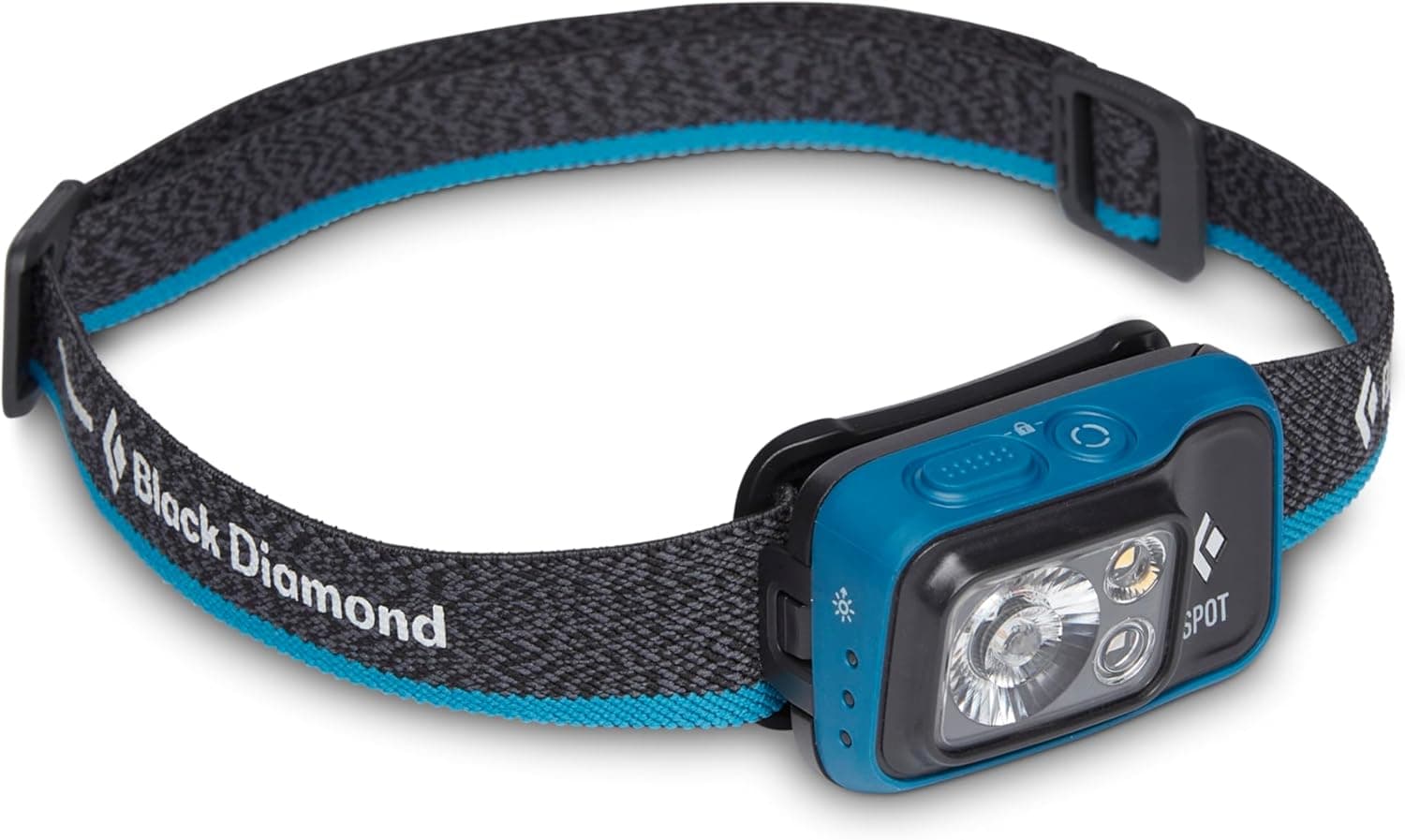 Black Diamond Spot 400 Headlamp, AAA Powered, Dimmable, Waterproof, BD Azul - 400 Lumens with Red Night Vision
